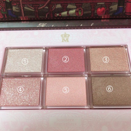 ナイストゥミーチュートランク/MAJOLICA MAJORCA/アイシャドウパレットを使ったクチコミ(5枚目)