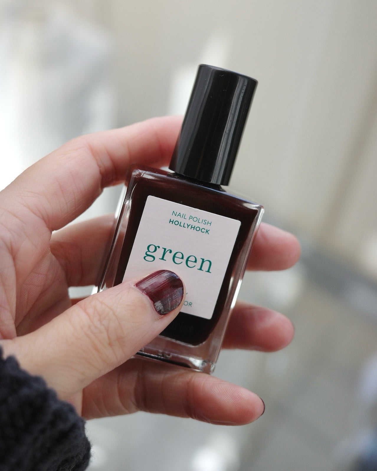 グリーン ナチュラルネイルカラー/manucurist/マニキュアを使ったクチコミ(1枚目)