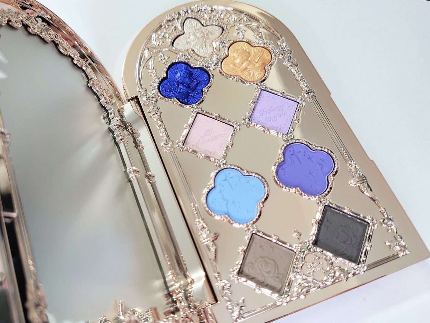 フラワーノーズ リトルエンジェルコレクション 9色アイシャドウパレット/FlowerKnows/アイシャドウパレットを使ったクチコミ(5枚目)