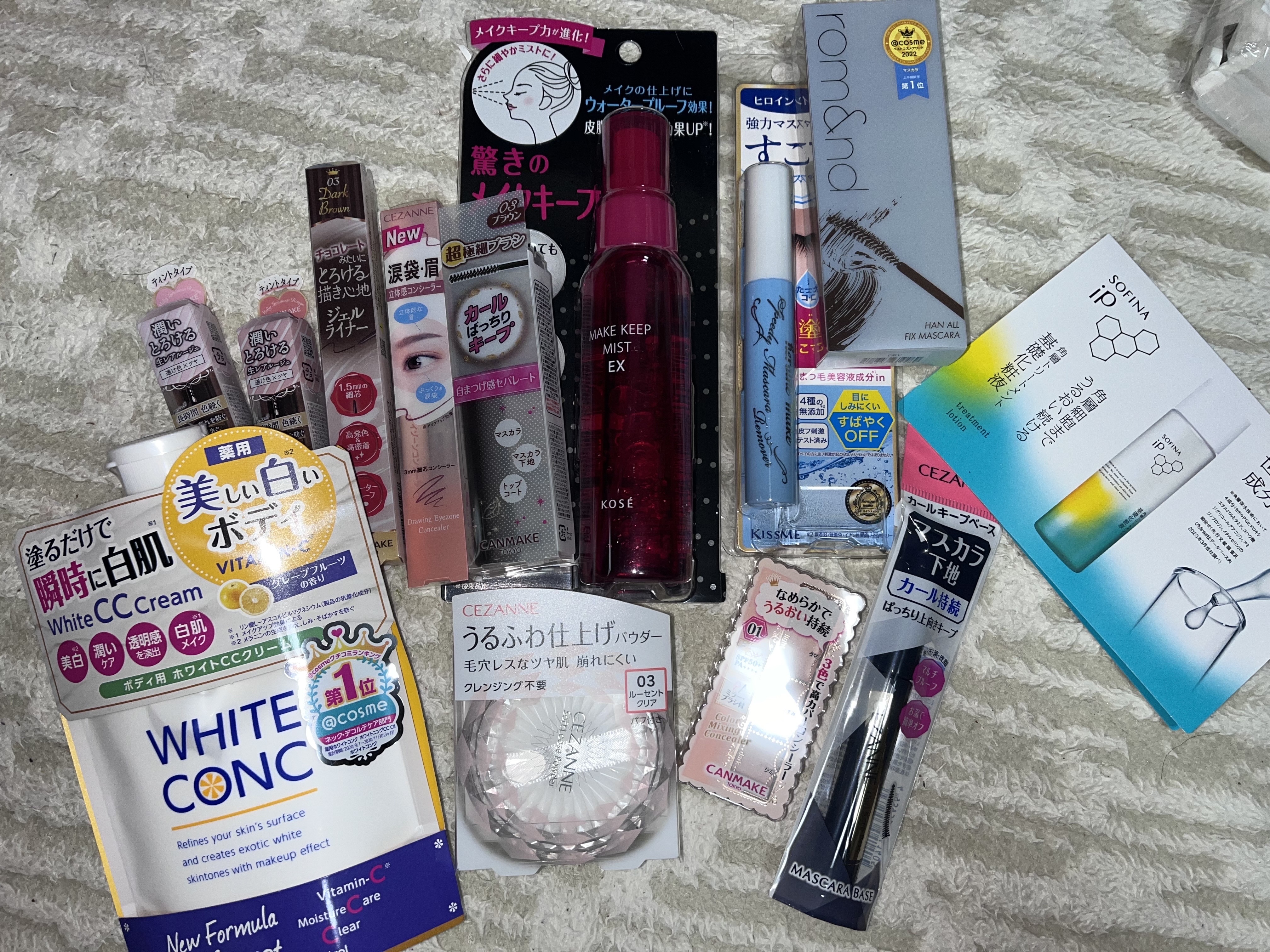 カラーミキシングコンシーラー/キャンメイク/パレットコンシーラーを使ったクチコミ（1枚目）