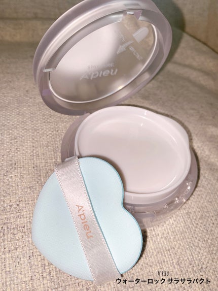 ウォーターロック サラサラパクト/A’pieu/フェイスパウダーを使ったクチコミ(1枚目)