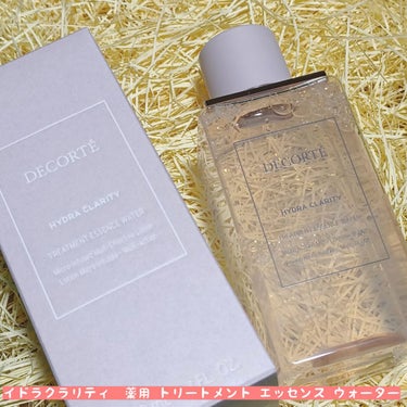 イドラクラリティ　薬用 トリートメント エッセンス ウォーター/DECORTÉ/化粧水を使ったクチコミ（1枚目）