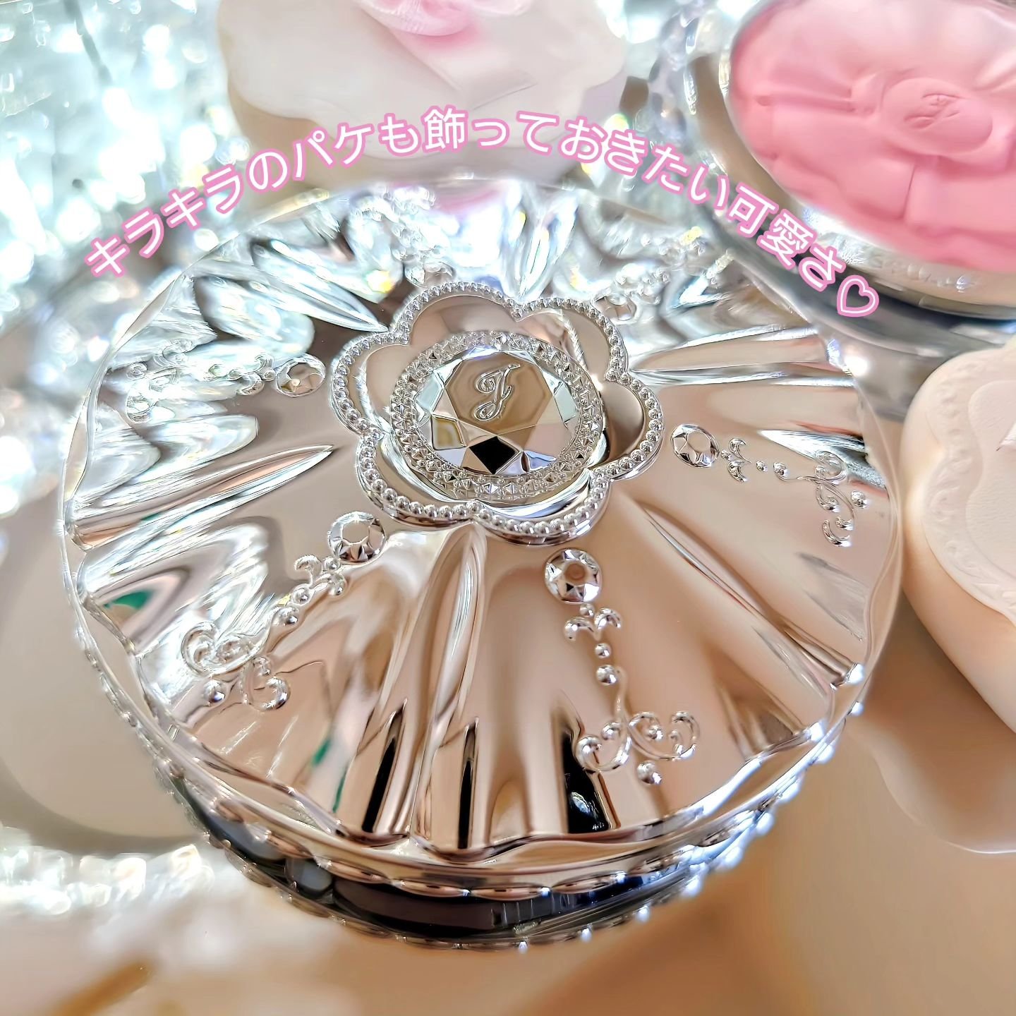 ジルスチュアート　パステルペタル ブラッシュ/JILL STUART/パウダーチークを使ったクチコミ（2枚目）