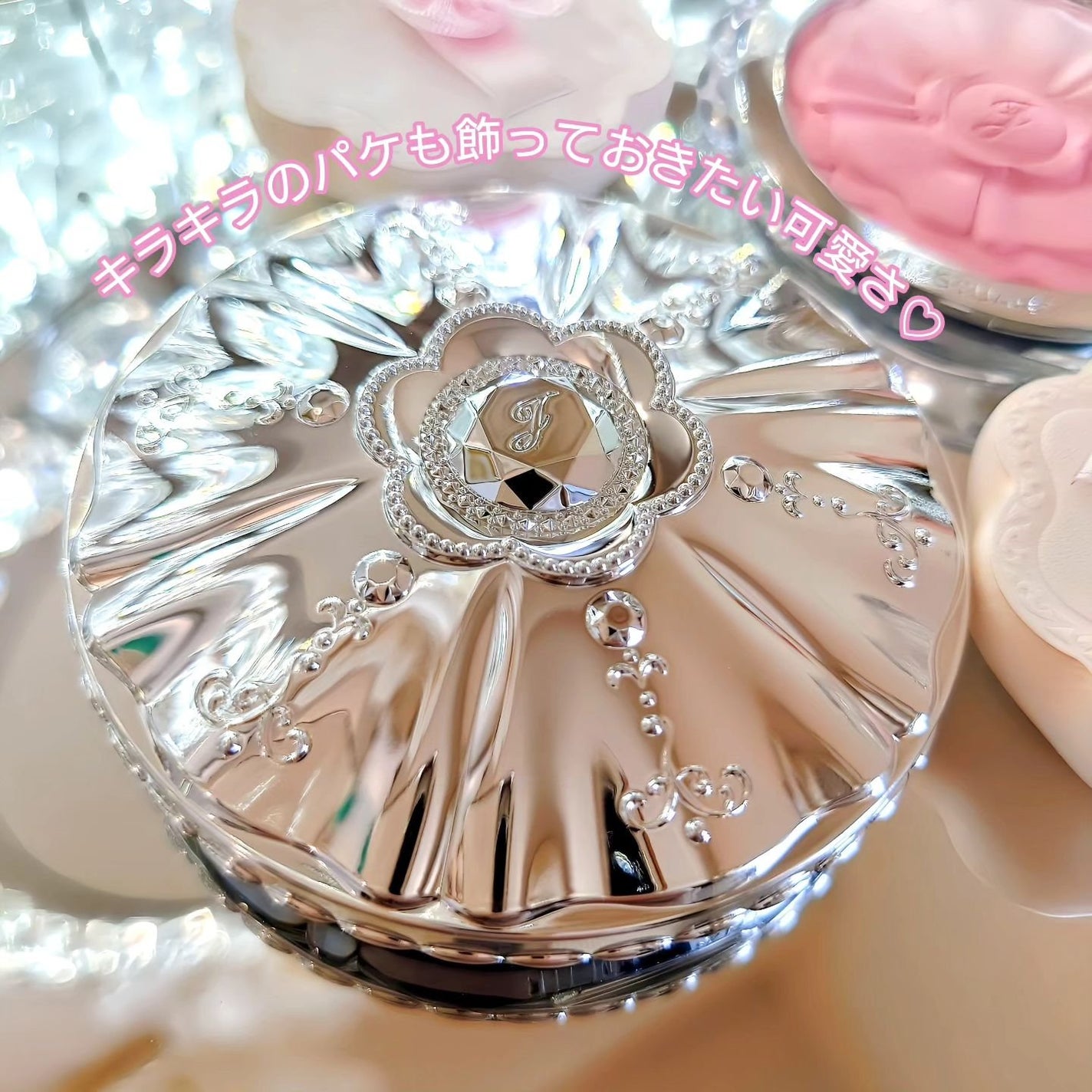 ジルスチュアート パステルペタル ブラッシュ/JILL STUART/パウダーチークを使ったクチコミ(2枚目)