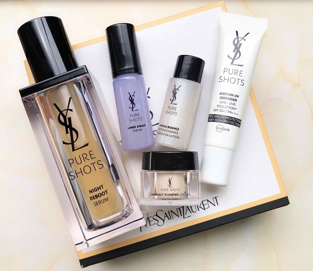 ピュアショット ナイト リチャージセラム/YVES SAINT LAURENT BEAUTE/美容液を使ったクチコミ(4枚目)