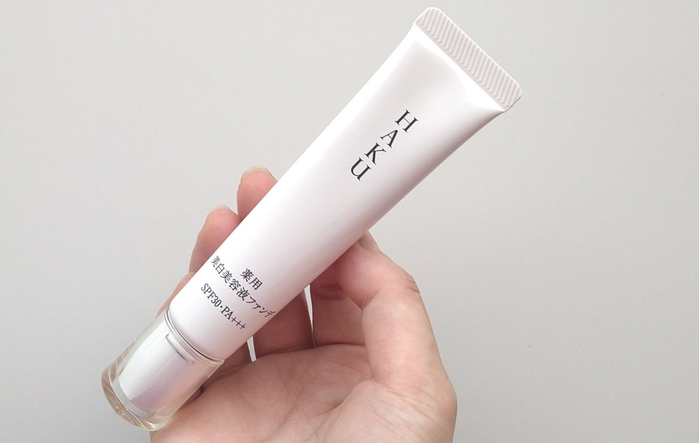 薬用 美白美容液ファンデ(医薬部外品)/HAKU/クリーム・エマルジョンファンデーションを使ったクチコミ(5枚目)