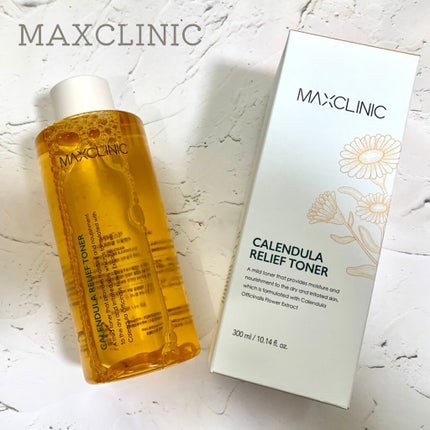 カレンデュラリリーフトナー/MAXCLINIC/化粧水を使ったクチコミ(1枚目)