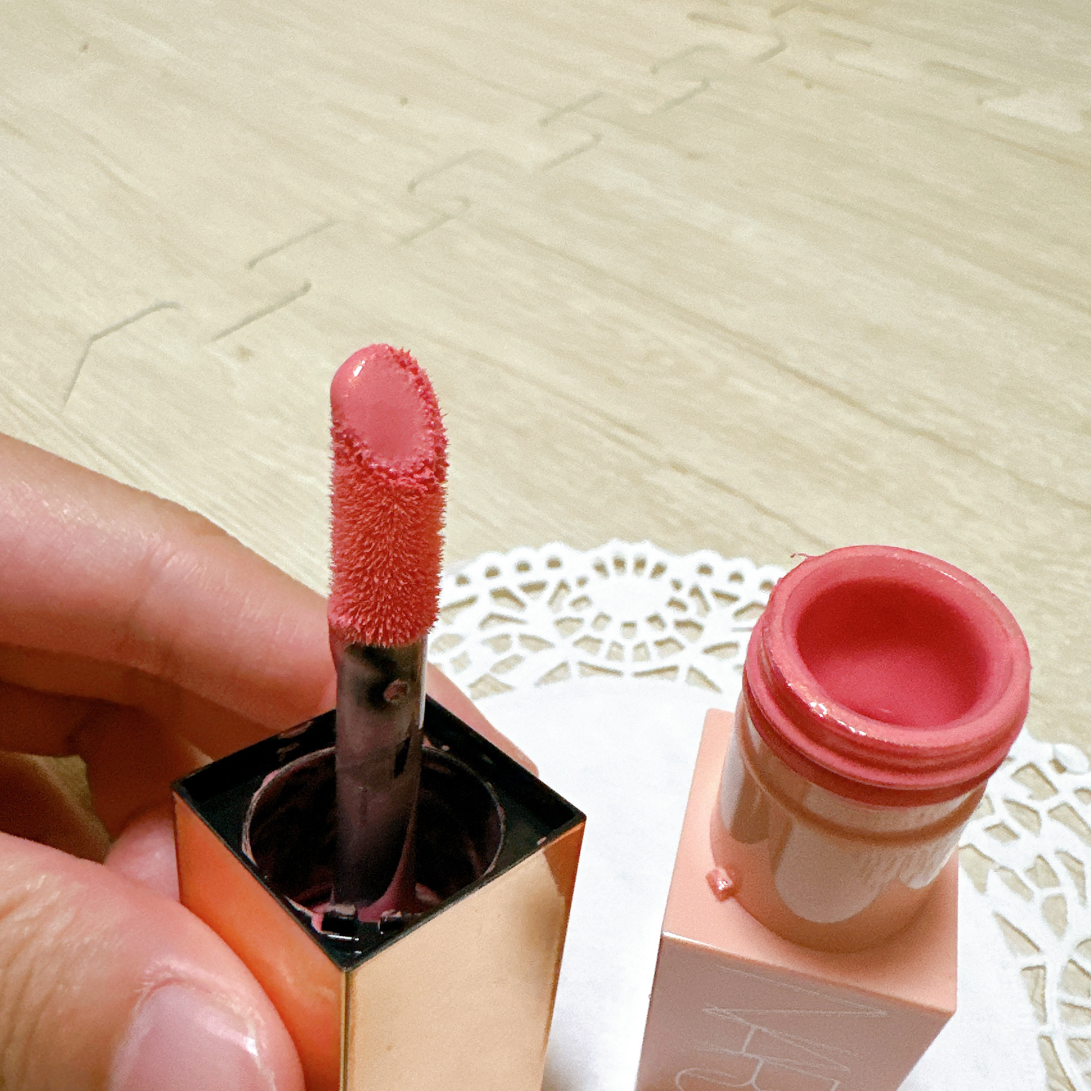  アフターグロー　リキッドブラッシュ/NARS/リキッドチークを使ったクチコミ（2枚目）