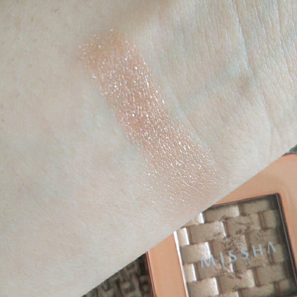 モダンアイシャドウ イタルプリズム/MISSHA/単色アイシャドウを使ったクチコミ（2枚目）