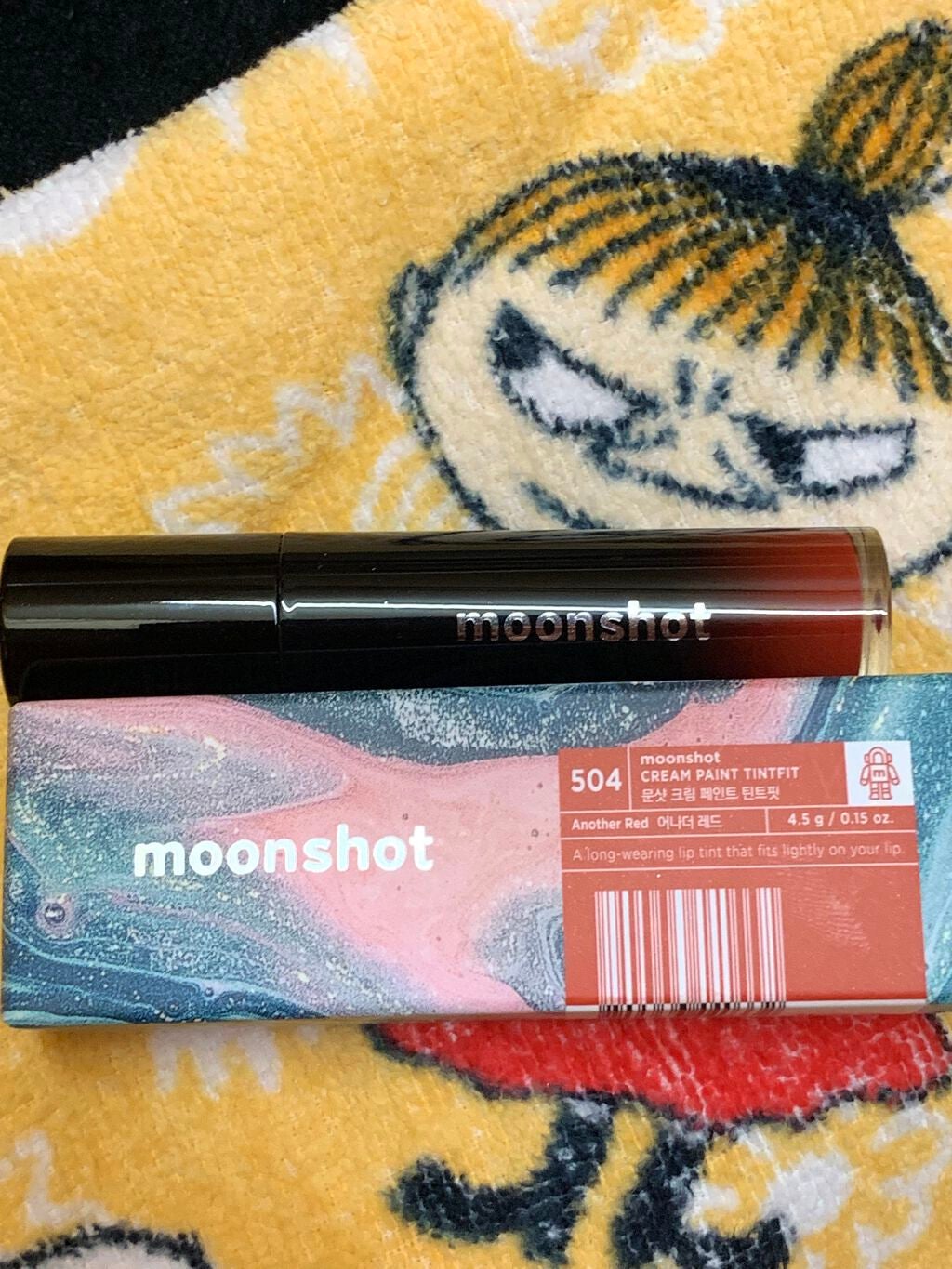 クリームペイント ステインフィット/moonshot/口紅を使ったクチコミ(4枚目)