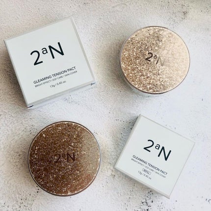 グリーミングテンションパクト/2aN/クリーム・エマルジョンファンデーションを使ったクチコミ(9枚目)