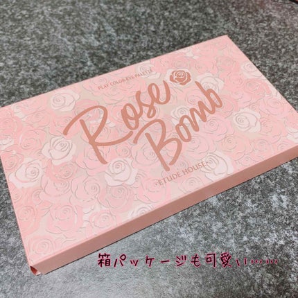 プレイカラーアイパレット ローズボム/ETUDE/アイシャドウパレットを使ったクチコミ(2枚目)