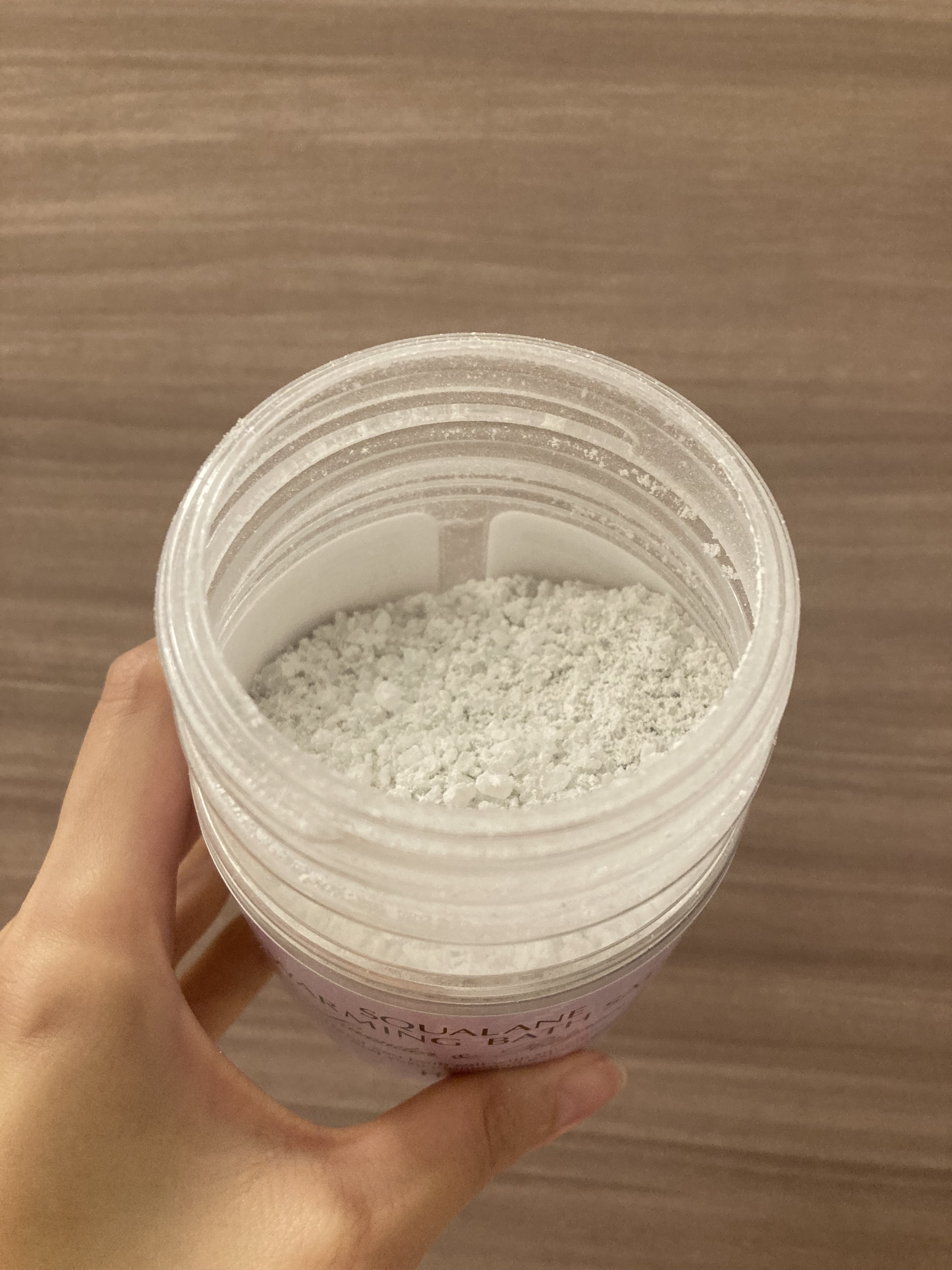 スクワホットバスソルト/HABA/無機塩系入浴剤を使ったクチコミ（3枚目）