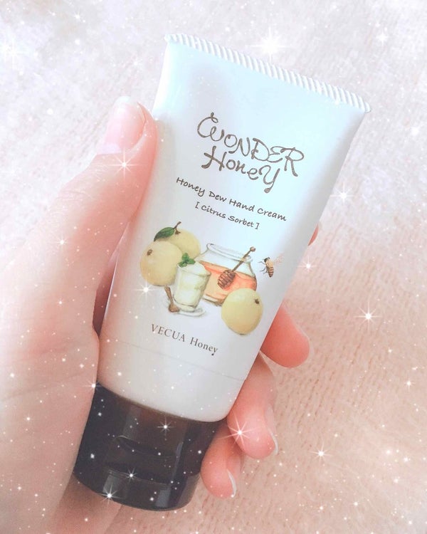 ワンダーハニー とろとろハンドクリーム シトラスソルベ/VECUA Honey/ハンドクリーム by みつば