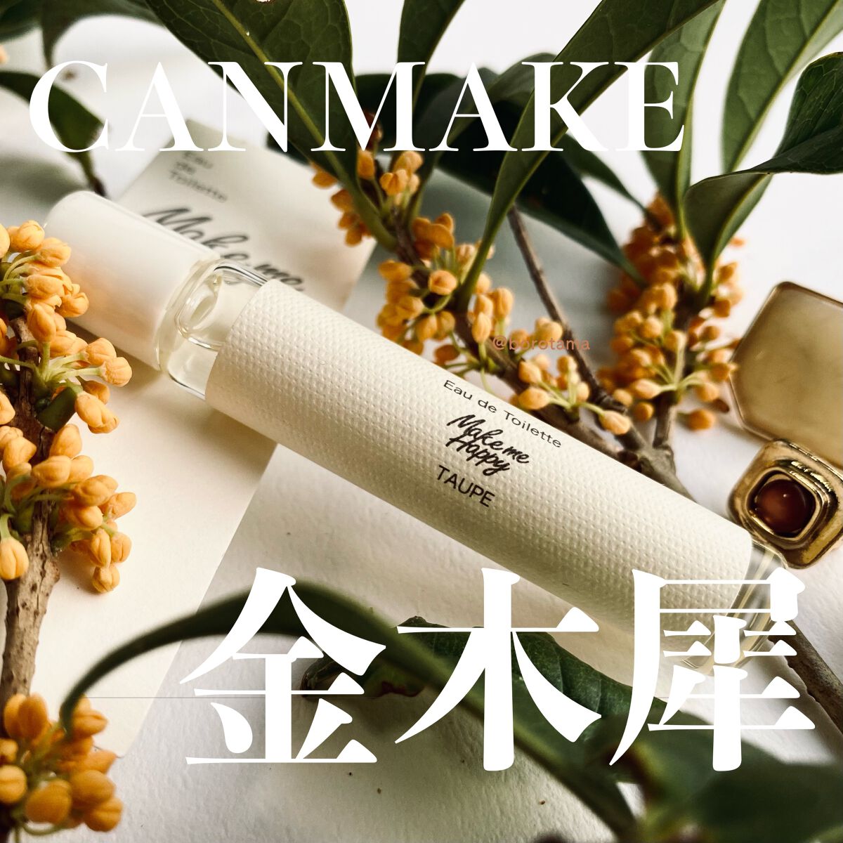 メイクミーハッピー オードトワレ GREEN/キャンメイク/香水(レディース)を使ったクチコミ（1枚目）