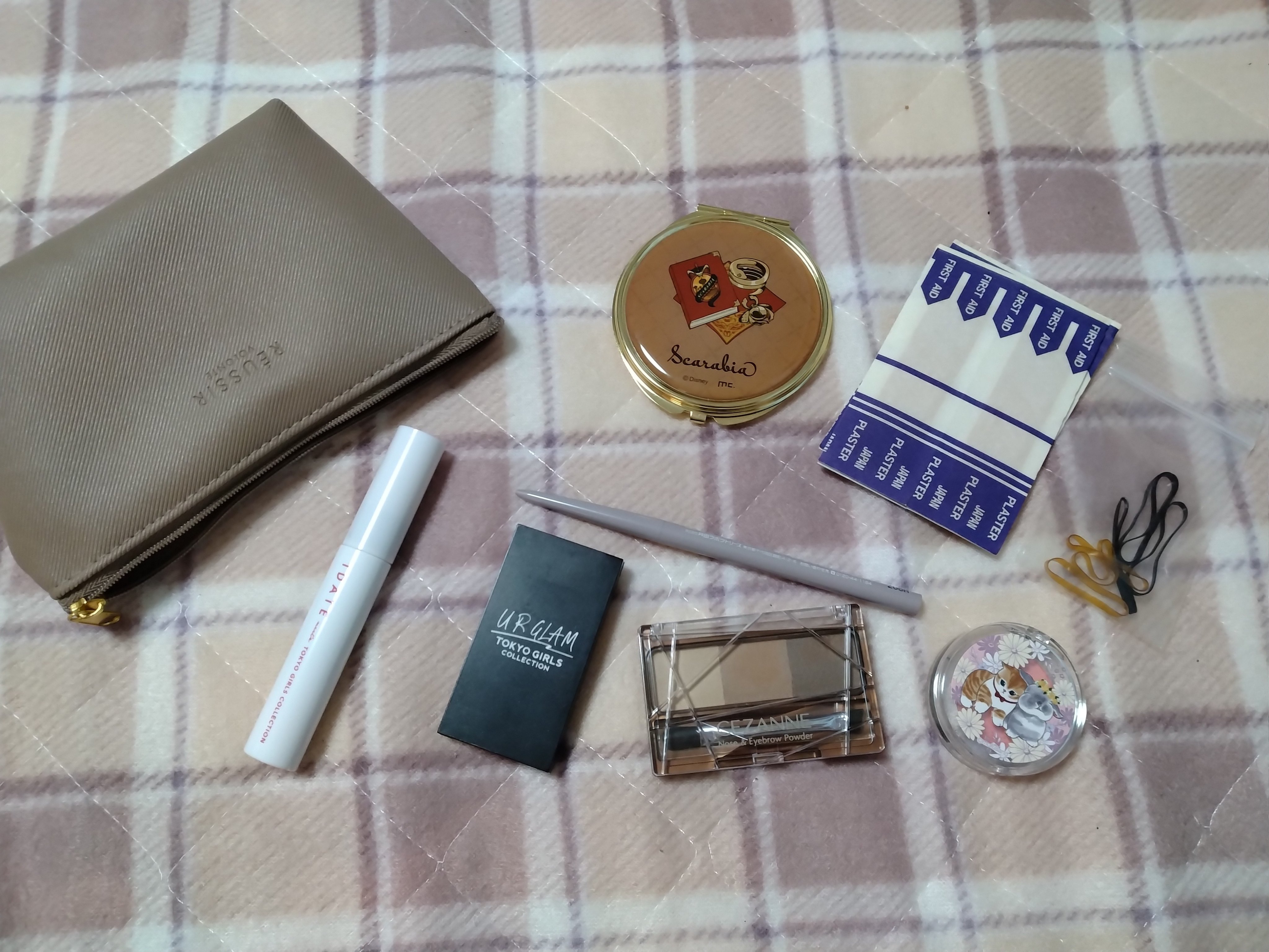 ＵＧＴ アイブロウパウダーｂ 04 オレンジブラウン/U R GLAM/パウダーアイブロウを使ったクチコミ（1枚目）