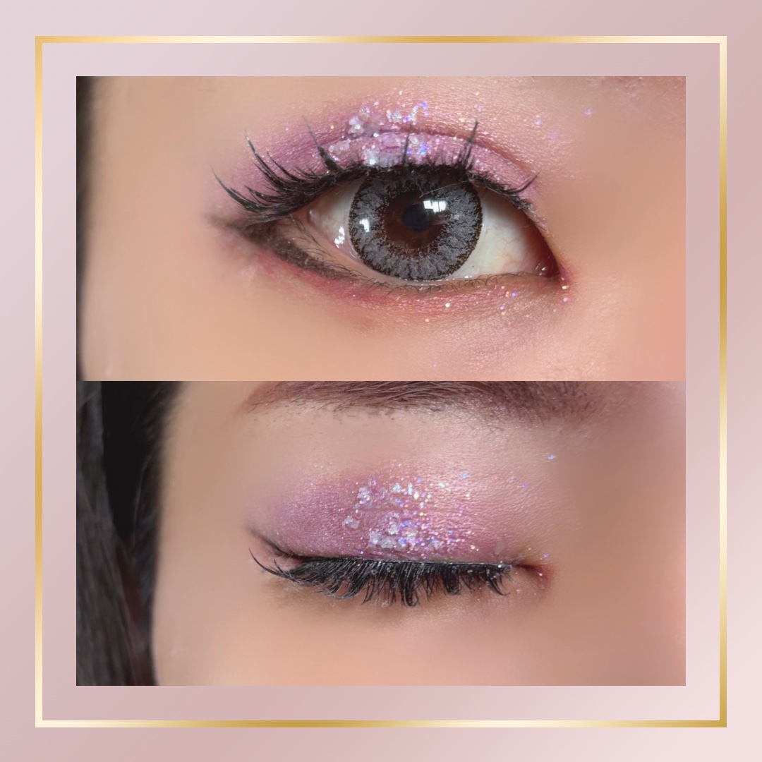 ライティングアップフォーミュラポット 08 ラベンダーフラッシュ/LUNA/グリッターを使ったクチコミ（2枚目）