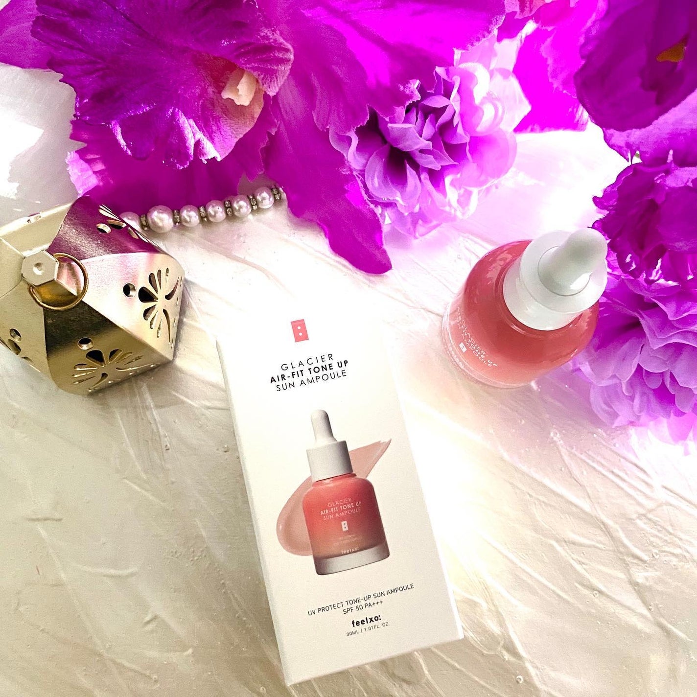 ピルソ グラシアエアフィットトーンアップサンアンプル SPF50 PA+++/feelxo/化粧下地を使ったクチコミ(2枚目)