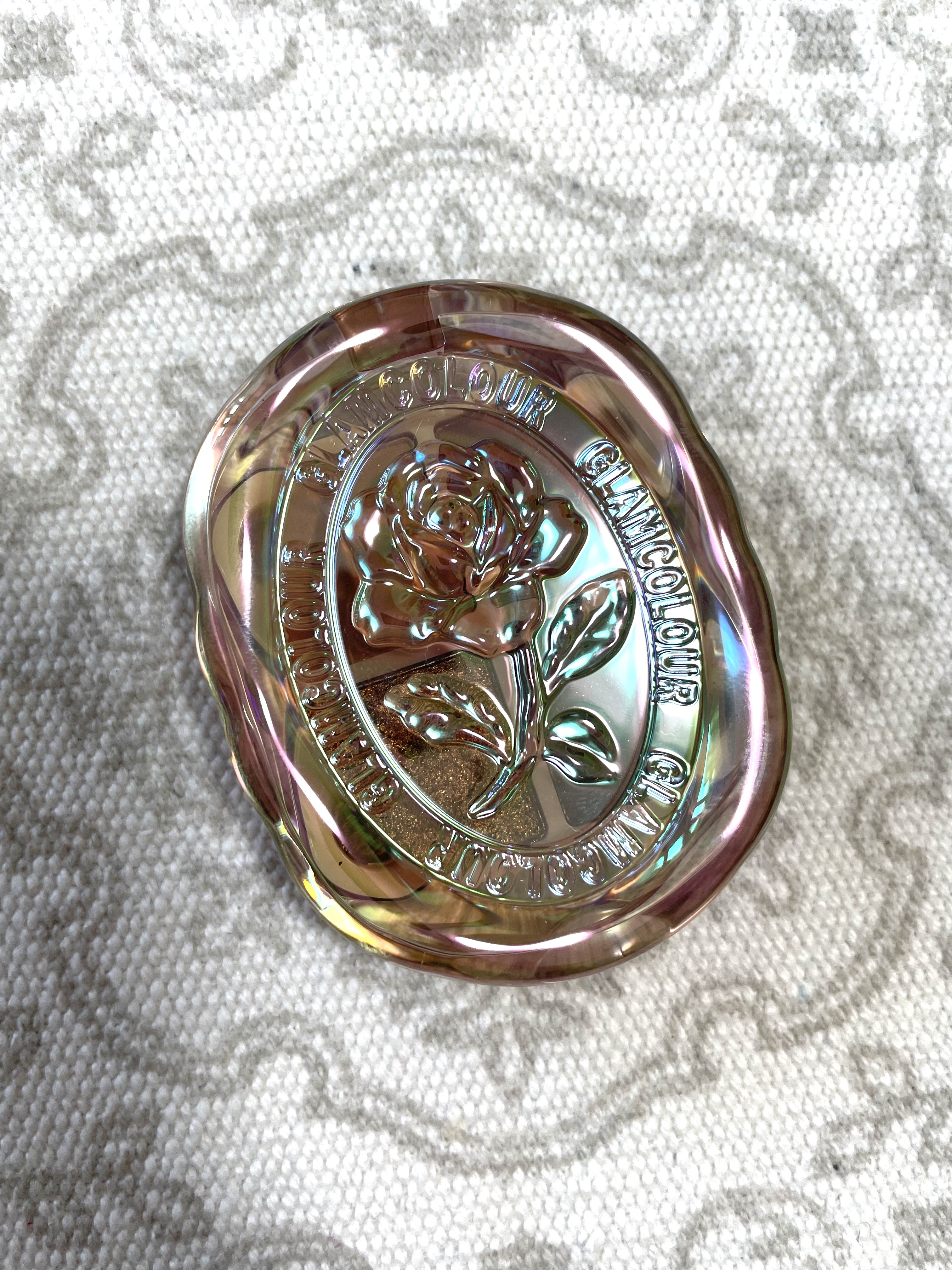 シーリングスタンプ風4色アイシャドウ/Glam Colour/アイシャドウパレットを使ったクチコミ（2枚目）