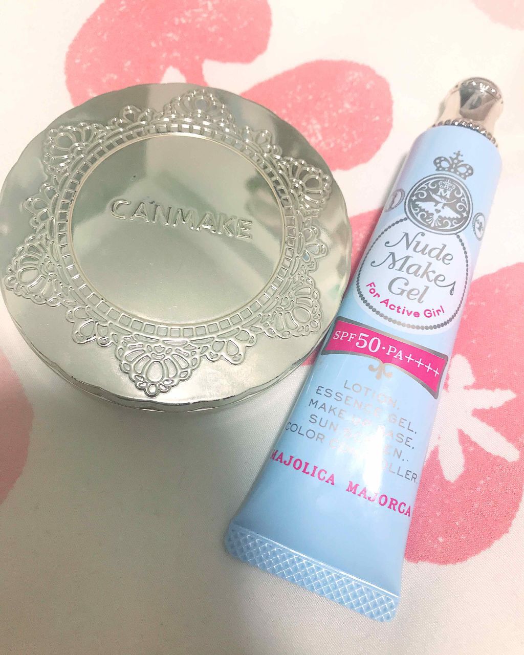 【旧品】マシュマロフィニッシュパウダー/キャンメイク/プレストパウダーを使ったクチコミ(1枚目)