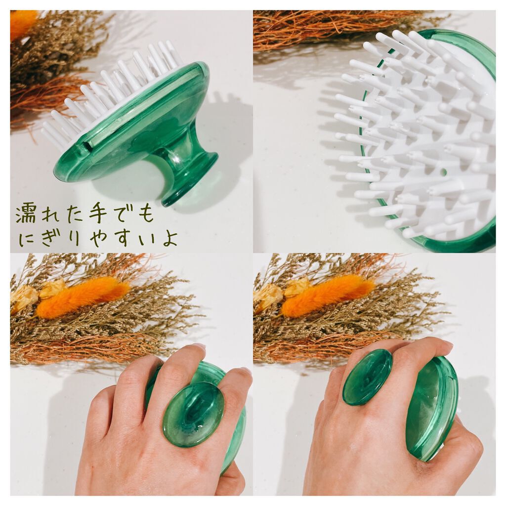 シャンプーブラシ ソフト/ロフトオリジナル/スカルプブラシを使ったクチコミ(4枚目)