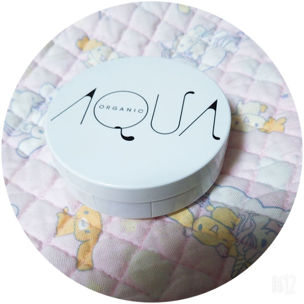 オーガニッククッションコンパクト/アクア・アクア/クッションファンデーションを使ったクチコミ(1枚目)