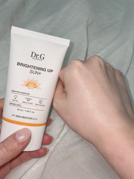 ブライトニングアップサンプラス/Dr.G/日焼け止めクリームを使ったクチコミ(7枚目)