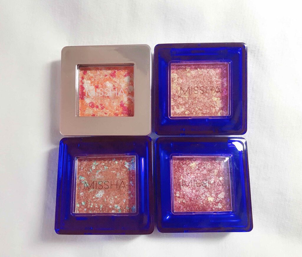 グリッタープリズム シャドウ/MISSHA/グリッターを使ったクチコミ(1枚目)