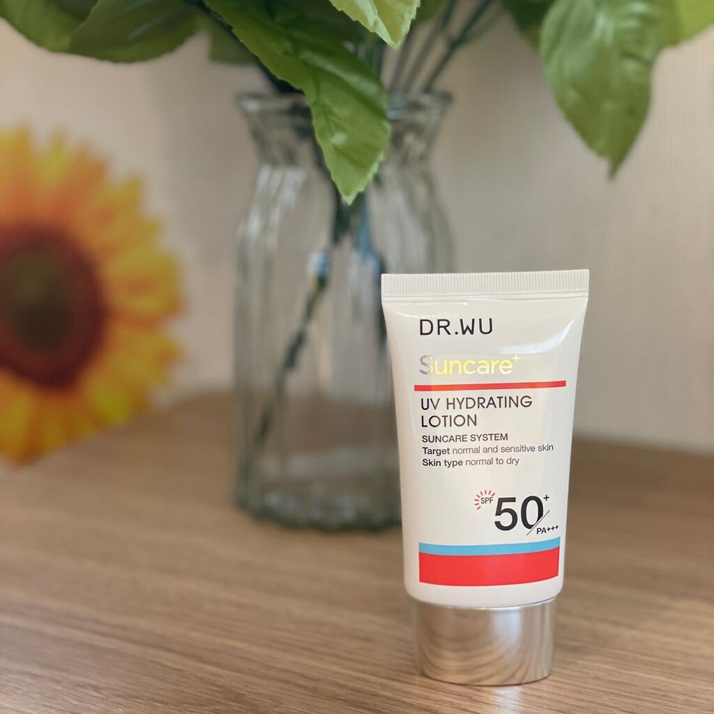 DR.WU サンスクリーン+  モイスト日焼け止め＜日焼け止め＞のクチコミ「ずっと気になってた台湾コスメ✨
@drwu_skincare.japan 
✔️サンスクリーン.....」（3枚目）