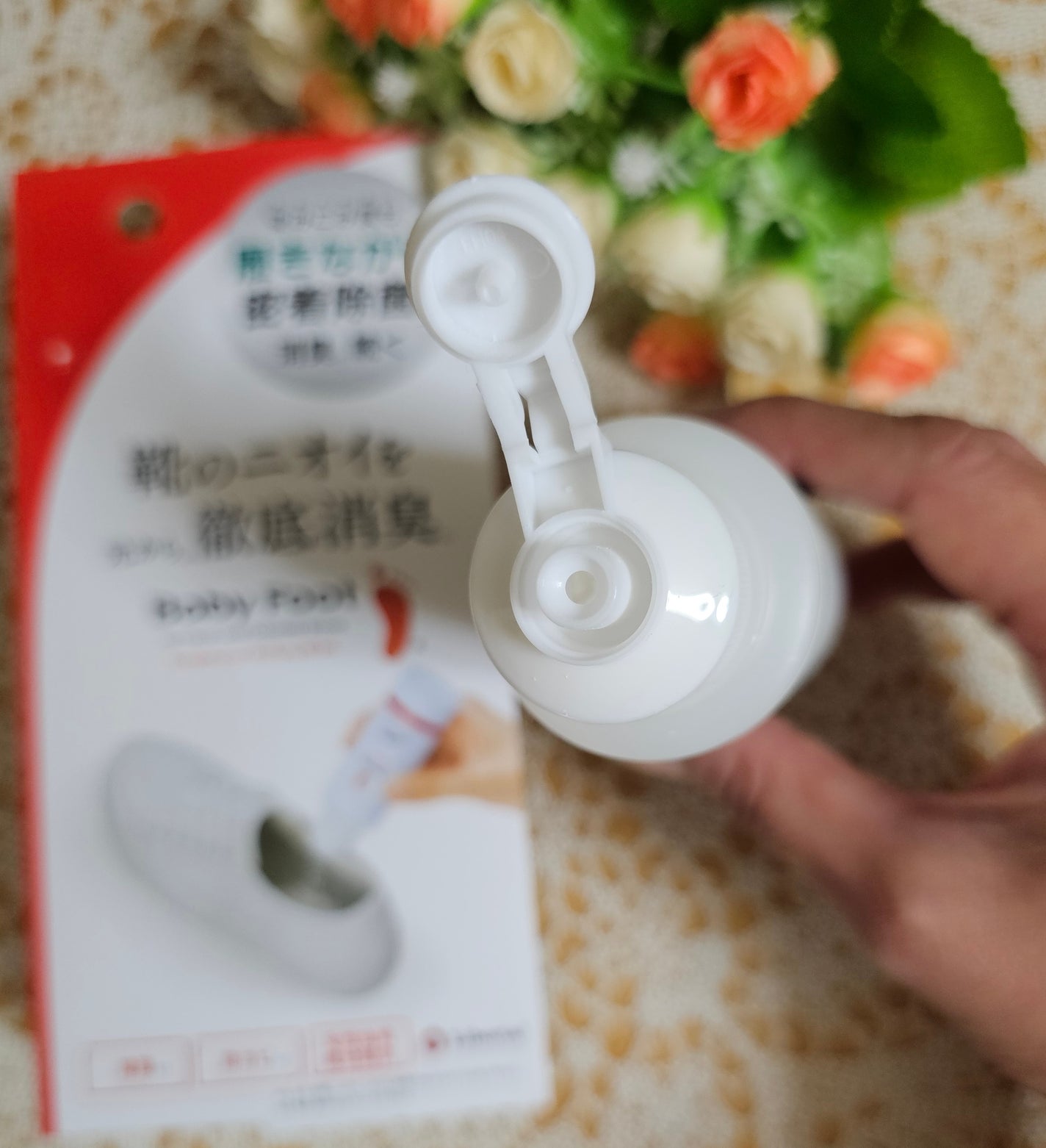 靴の消臭除菌パウダー/ベビーフット/レッグ・フットケアを使ったクチコミ(3枚目)