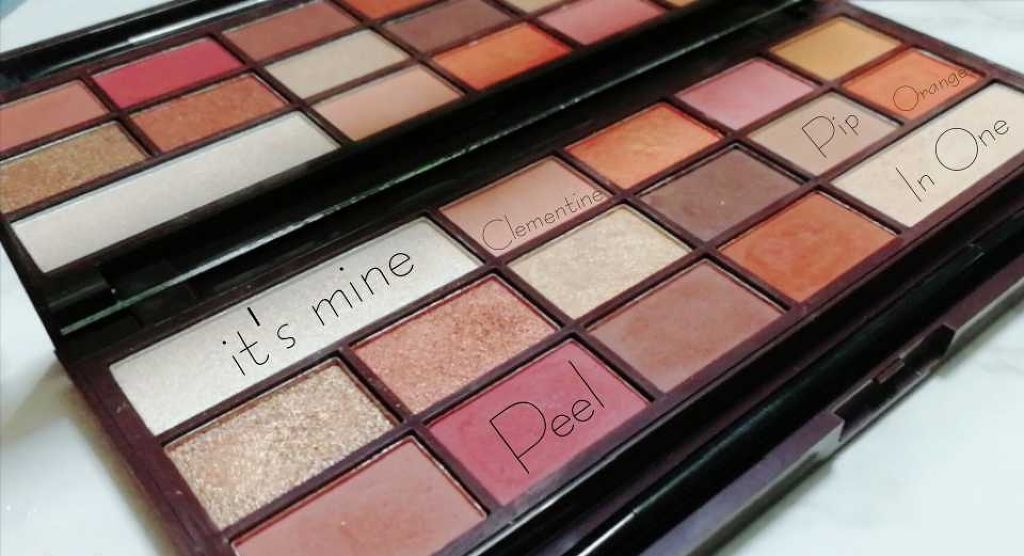 アイラブチョコレート/MAKEUP REVOLUTION/アイシャドウパレットを使ったクチコミ（2枚目）