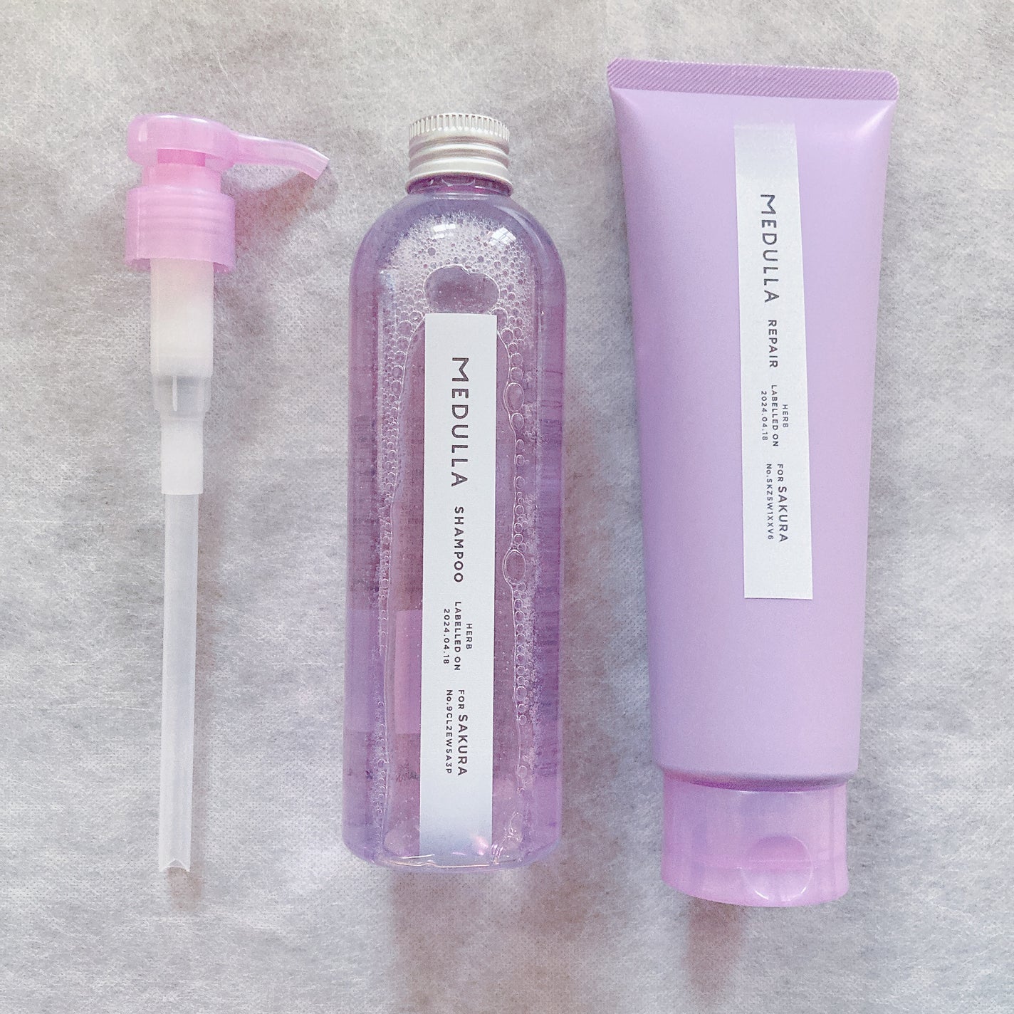 SHAMPOO & REPAIR/MEDULLA/市販シャンプーを使ったクチコミ(3枚目)