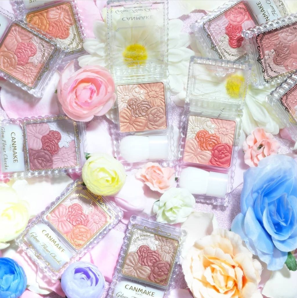 グロウフルールチークス/キャンメイク/パウダーチークを使ったクチコミ（1枚目）