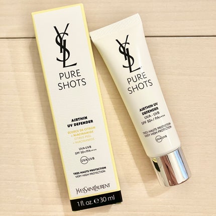 ピュアショット エアリーライト UV50/YVES SAINT LAURENT BEAUTE/日焼け止めミルクを使ったクチコミ(1枚目)