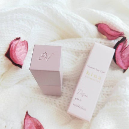 チュルンリップティント/hina cosmetics/リップティントを使ったクチコミ(2枚目)