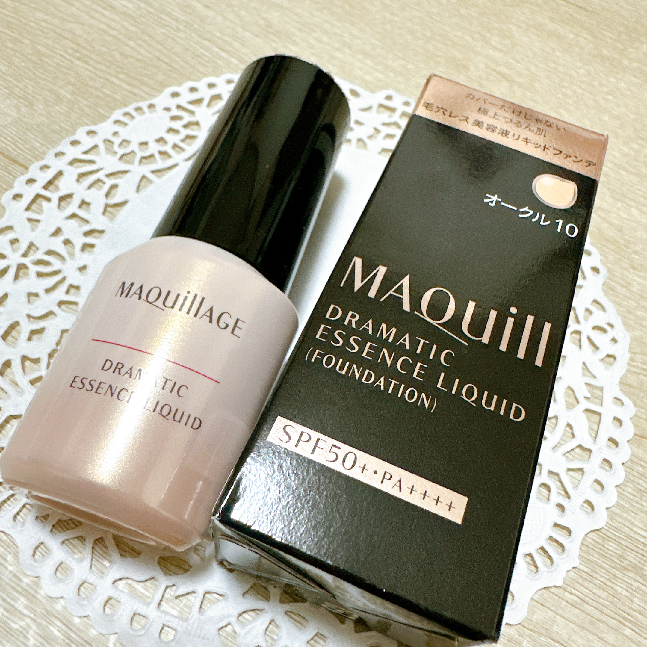 ドラマティックエッセンスリキッド/マキアージュ/リキッドファンデーションを使ったクチコミ（2枚目）