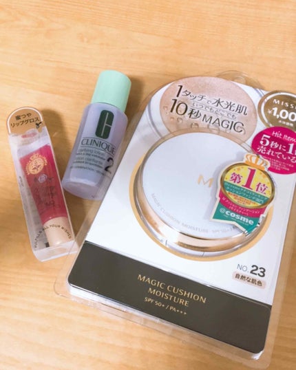 M クッション ファンデーション(モイスチャー)/MISSHA/クッションファンデーションを使ったクチコミ(1枚目)