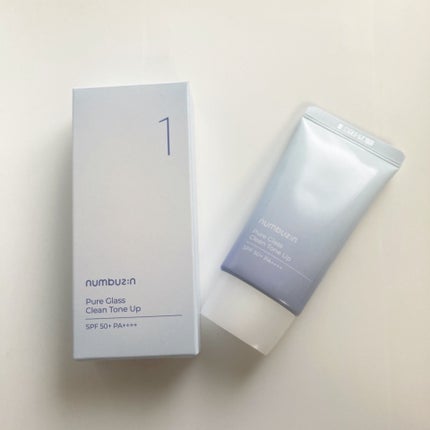 1番 ガラス玉トーンアップクリーム/numbuzin/日焼け止めクリームを使ったクチコミ(2枚目)