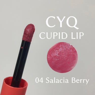 キューピッドリップ 04 サラーキアベリー/CYQ/口紅を使ったクチコミ（3枚目）
