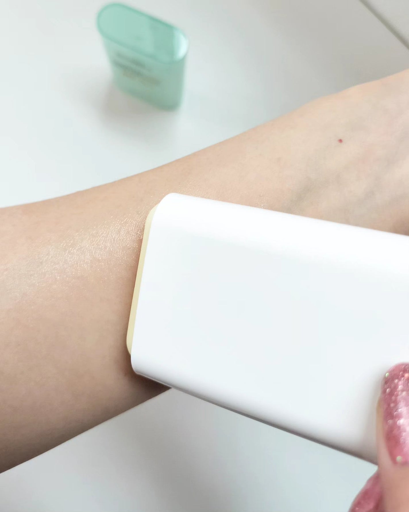 グリーンティー CICA マイルド サンスティック/ラウンドアラウンド/日焼け止めスティックを使ったクチコミ(3枚目)