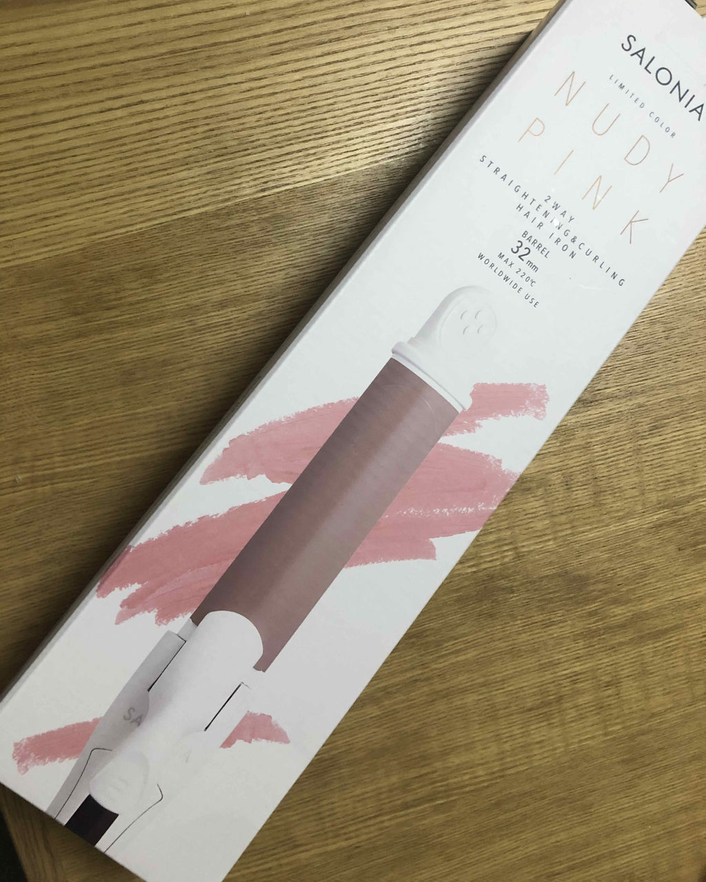 SALONIA 2WAYヘアアイロン/SALONIA/その他ヘアアイロンを使ったクチコミ（1枚目）