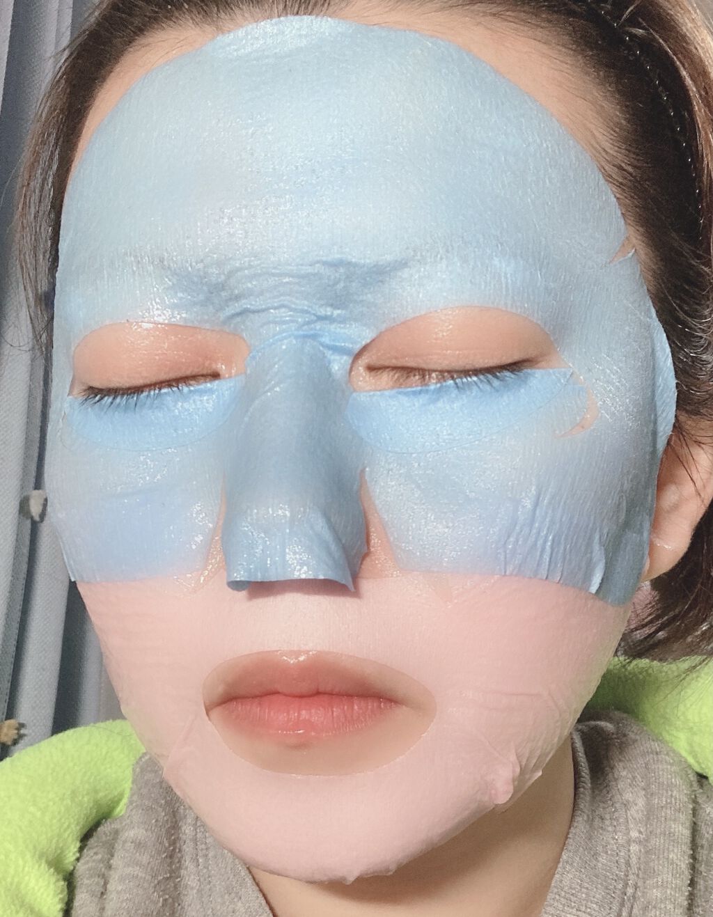 Pure Smile+ ハーフ＆ハーフマスク/Pure Smile/シートマスク・パックを使ったクチコミ（2枚目）