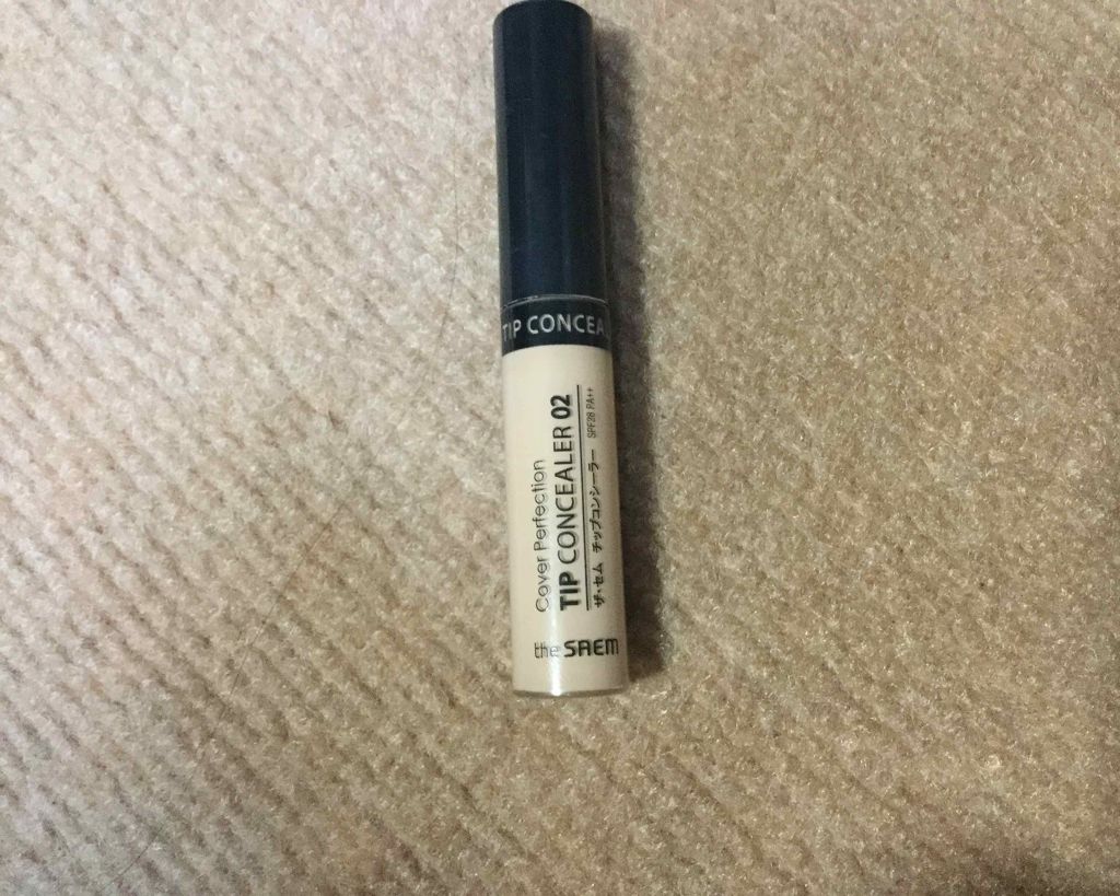 カバーパーフェクション チップコンシーラー/the SAEM/リキッドコンシーラーを使ったクチコミ（1枚目）