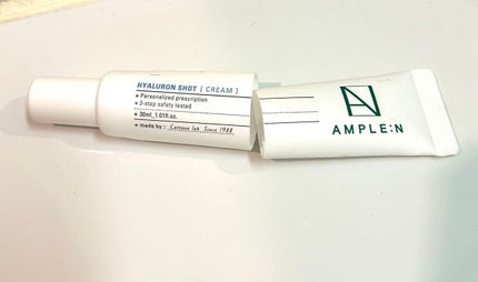 ヒアルロンショットクリーム/AMPLE:N/フェイスクリームを使ったクチコミ(1枚目)