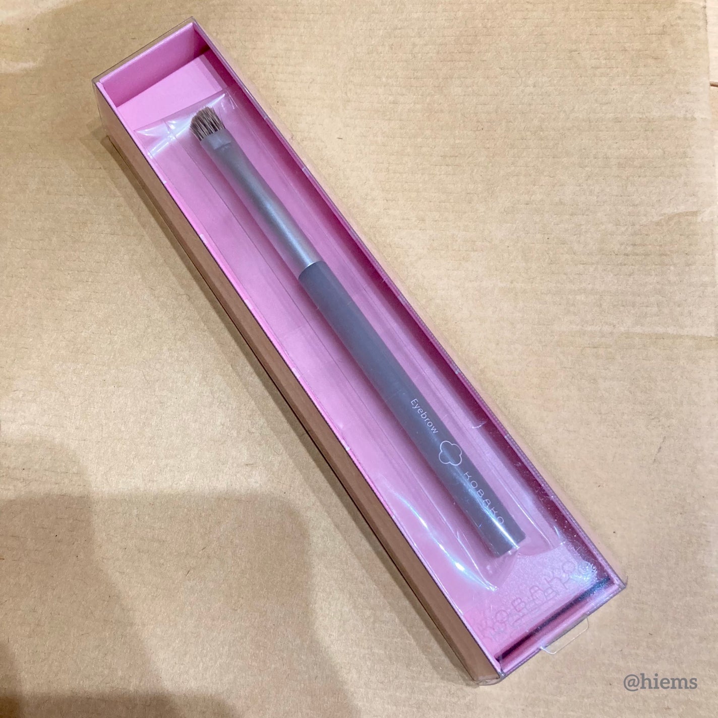 KOBAKO アイブロウブラシ/KOBAKO/メイクブラシを使ったクチコミ(1枚目)