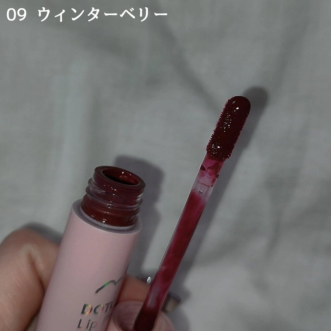 ドトムリッププラスプランパー 09 ウィンターベリー(Winter Berry）/keybo/リッププランパーを使ったクチコミ（2枚目）