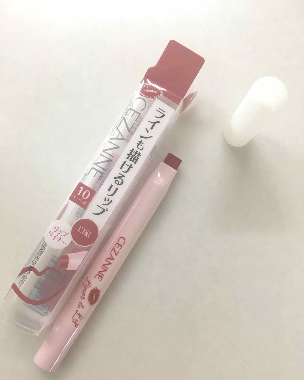 ライナー&リップ/CEZANNE/口紅を使ったクチコミ（1枚目）