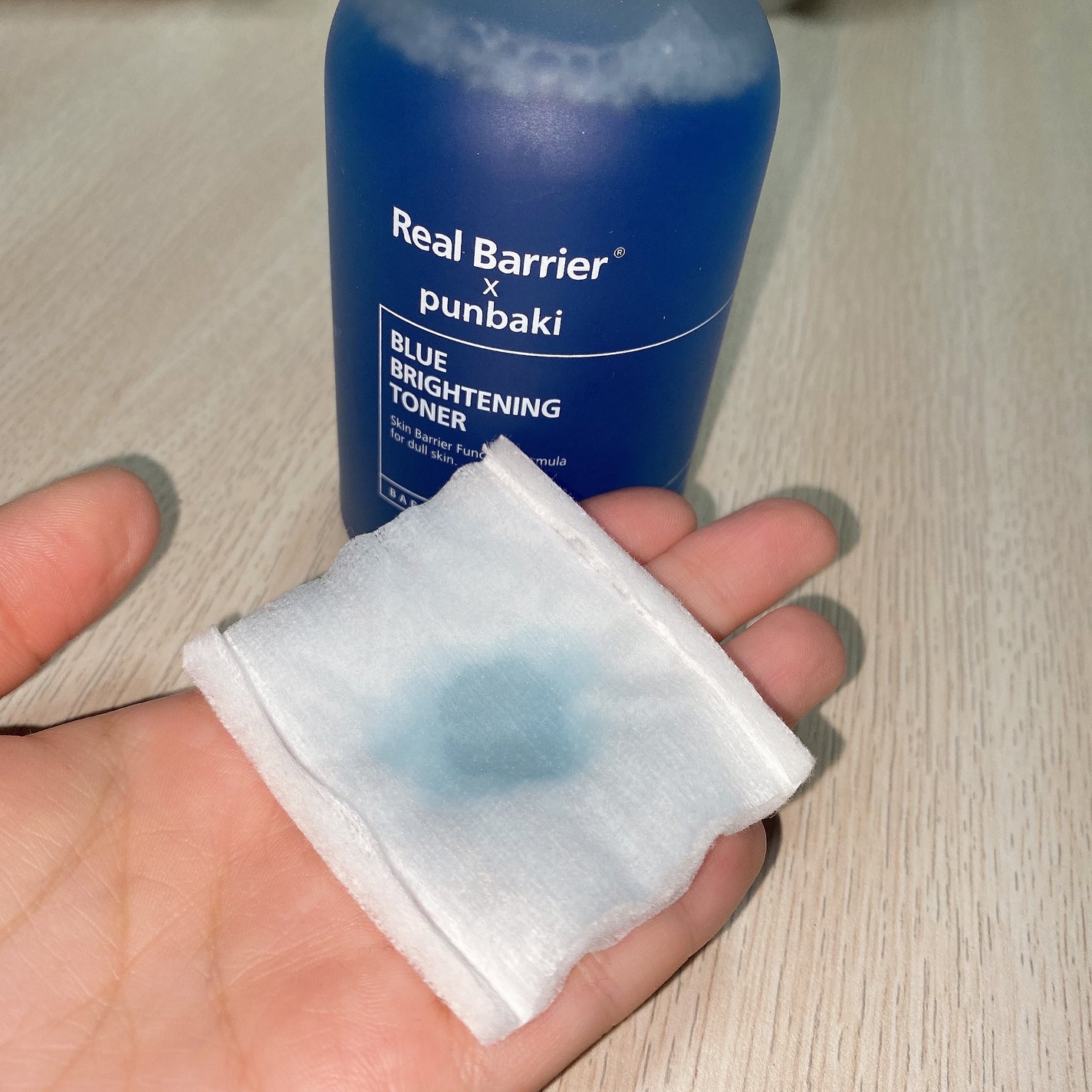 ブルーブライトニングトナー/Real Barrier/化粧水を使ったクチコミ(2枚目)