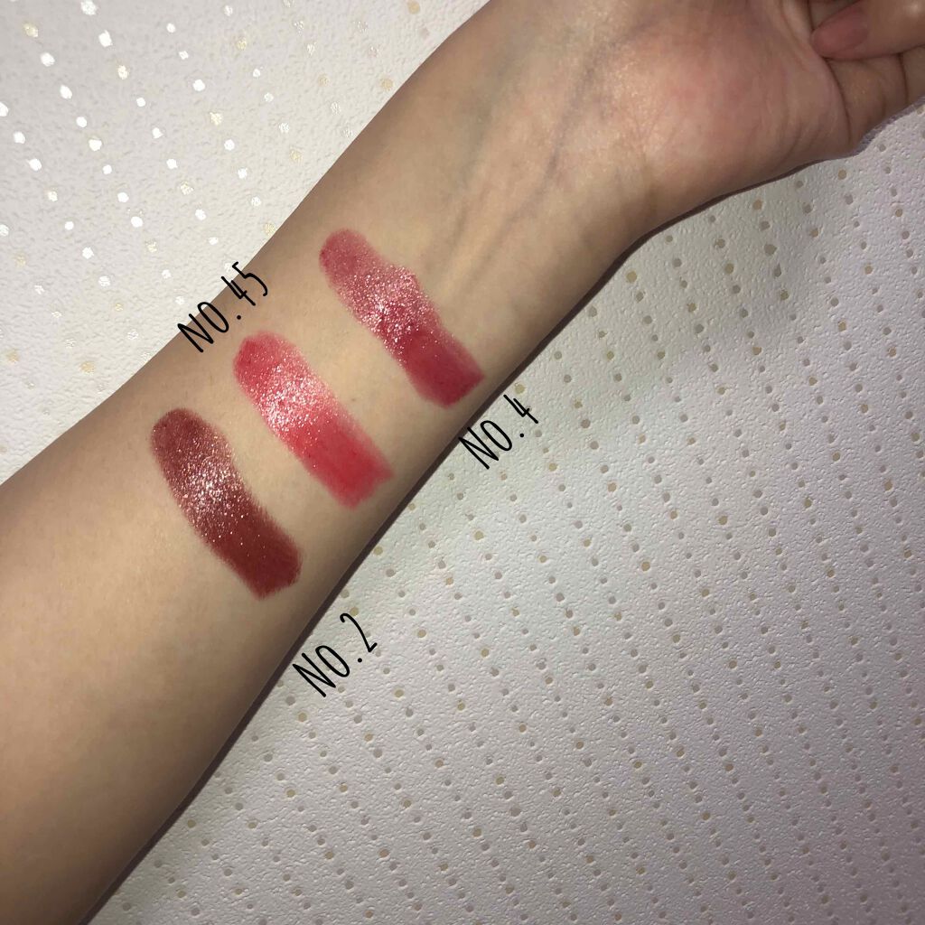 ルージュ ヴォリュプテ シャイン/YVES SAINT LAURENT BEAUTE/口紅を使ったクチコミ（2枚目）