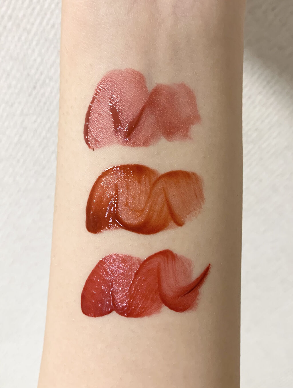 wakemake 水分トックティント 09 ロージーウォーター/wakemake/リップティントを使ったクチコミ（2枚目）